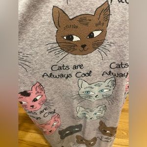 Cats are Cool T-shirt Dress Maxi Dress